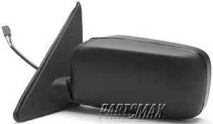1320 | 1992-1998 BMW 318i LT Mirror outside rear view 4dr sedan; heated power remote foldaway | BM1320103|51168144407