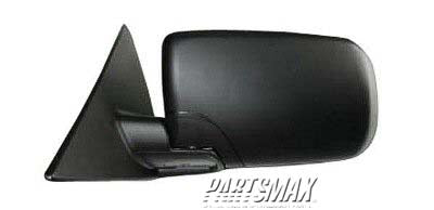 1320 | 2001-2004 BMW 330i LT Mirror outside rear view 4dr sedan; E46; non-folding power remote; w/o memory; std design; prime | BM1320117|51168245125