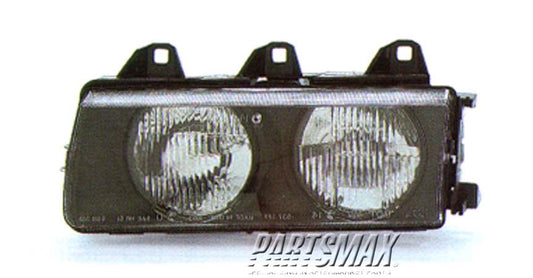 2502 | 1996-1998 BMW 328i LT Headlamp assy composite all | BM2502101|63121468865