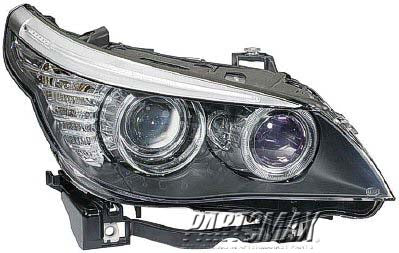 2503 | 2008-2010 BMW 535i RT Headlamp assy composite w/halogen | BM2503142|63127177732