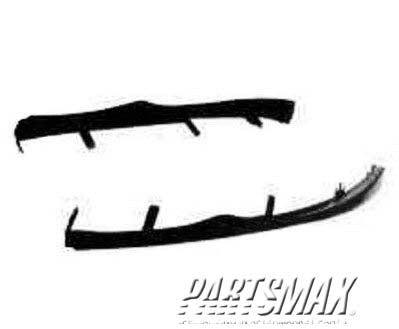 2513 | 2002-2005 BMW 325i RT Headlamp door 4dr sedan/4dr wagon; w/o headlamp washers; lower cover | BM2513102|51137043410