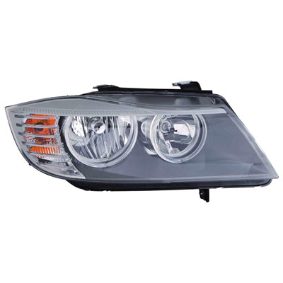 2519 | 2009-2011 BMW 335i RT Headlamp lens/housing E90|E91; Sedan/Wagon; Halogen | BM2519123|63117202578
