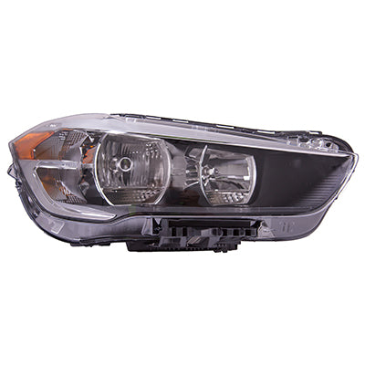 2519 | 2016-2021 BMW X1 RT Headlamp lens/housing F48; Halogen | BM2519173|63117346538