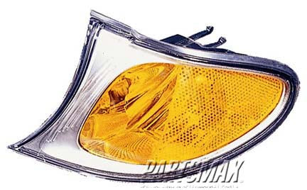 2520 | 2002-2005 BMW 325i LT Parklamp assy park/signal/marker combo; 4dr sedan; w/bright trim; titanium | BM2520110|63136915383