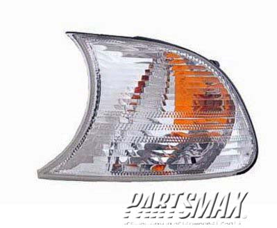 2520 | 2002-2005 BMW M3 LT Parklamp assy park/signal/marker combo; 2dr coupe/convert; w/white lens | BM2520113|63136900531