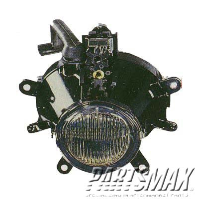 2592 | 2002-2005 BMW 330i LT Fog lamp assy 4dr sedan; w/o Sport package | BM2592116|63176911007