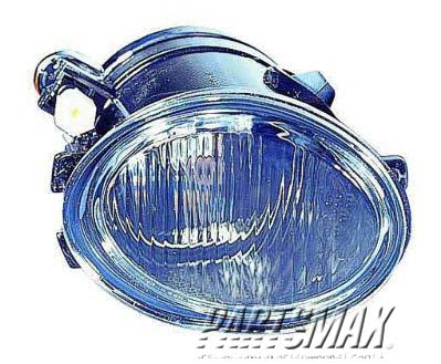 2592 | 1999-2000 BMW 328i LT Fog lamp assy E46; 4dr sedan/4dr wagon; w/Sport package | BM2592125|63172228613