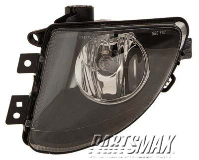 2592 | 2010-2017 BMW 535i GT LT Fog lamp assy F07; GRAN TURISMO; w/o M Pkg | BM2592139|63177199619