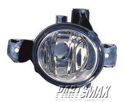 2593 | 2007-2010 BMW X3 RT Fog lamp assy w/adaptive headlamps | BM2593128|63177184318