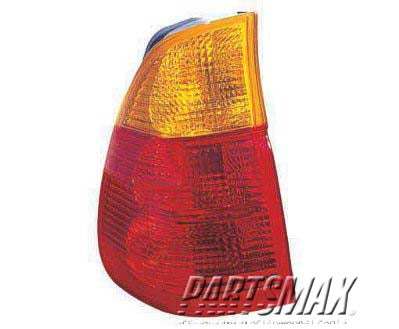 2800 | 2004-2006 BMW X5 LT Taillamp assy on body; w/yellow turn indicator | BM2800125|63217164469