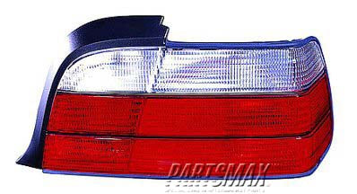 2801 | 1995-1999 BMW M3 RT Taillamp assy 2dr coupe/convertible | BM2801106|63218353274