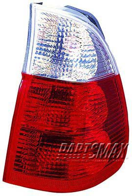 2801 | 2004-2006 BMW X5 RT Taillamp assy on body; w/white turn indicator | BM2801118|63217164474