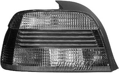 2818 | 2001-2003 BMW 530i LT Taillamp lens/housing 4dr sedan; w/amber turn signal lens | BM2818103|63216900211