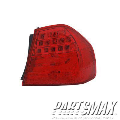 2819 | 2009-2011 BMW M3 RT Taillamp lens/housing E90; Sedan; On Body | BM2819114|63217289430