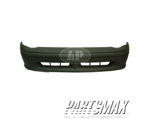 1000 | 1995-1999 PLYMOUTH NEON Front bumper cover w/o fog lamps; w/energy absorber; smooth finish; prime | CH1000156|4741654