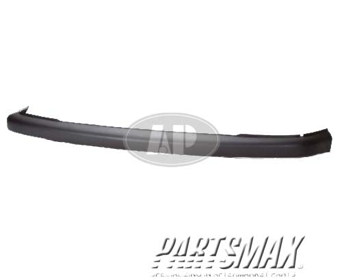 1000 | 1995-1997 DODGE B2500 Front bumper cover upper; prime | CH1000161|55234680