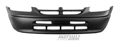 1000 | 2000-2000 PLYMOUTH NEON Front bumper cover w/license pocket; prime | CH1000272|RZ16DX8AA