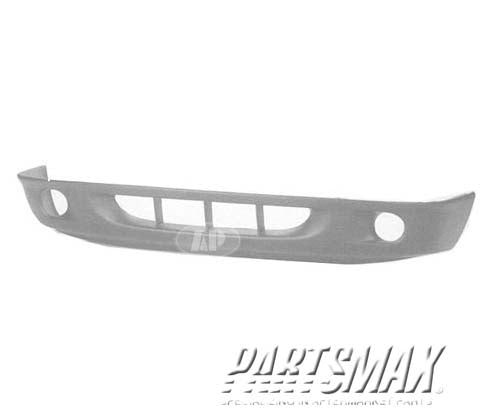 1000 | 1997-2000 DODGE DAKOTA Front bumper cover Lower; w/Fog Lamps; Smooth Finish; prime | CH1000291|5013071AB