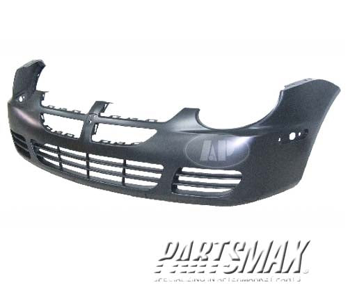 1000 | 2003-2005 DODGE NEON Front bumper cover SE/SXT/R/T; w/o fog lamps; prime | CH1000379|5101771AA