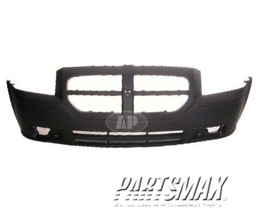 1000 | 2005-2007 DODGE MAGNUM Front bumper cover w/o SRT-8; prime | CH1000429|4805768AB