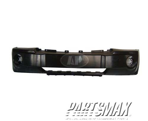 250 | 2005-2007 JEEP GRAND CHEROKEE Front bumper cover Grand Cherokee; w/o bright accents; except SRT-8; prime | CH1000451|5159130AA