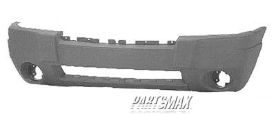 1000 | 2004-2004 JEEP GRAND CHEROKEE Front bumper cover light gray; sport model | CH1000884|5JF80WLPAC