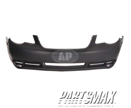 1000 | 2007-2010 CHRYSLER SEBRING Front bumper cover 4dr sedan/coupe; w/o fog lamps | CH1000897|68004594AD