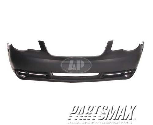 1000 | 2008-2010 CHRYSLER SEBRING Front bumper cover w/o fog lamps; w/convertible; prime | CH1000897|68004594AD