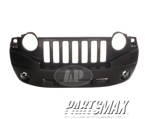 1000 | 2007-2010 JEEP COMPASS Front bumper cover w/o Rallye Pkg; prime | CH1000905|68002271AC