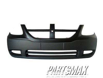 250 | 2005-2007 DODGE CARAVAN Front bumper cover SE; To 5-04; prime | CH1000908|1AK392S2AA