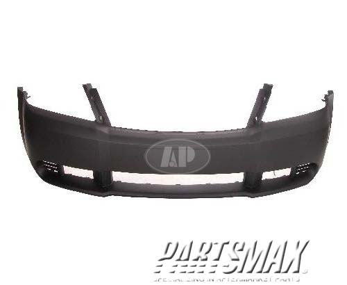 250 | 2008-2010 DODGE AVENGER Front bumper cover w/o fog lamps; prime | CH1000919|68004703AA