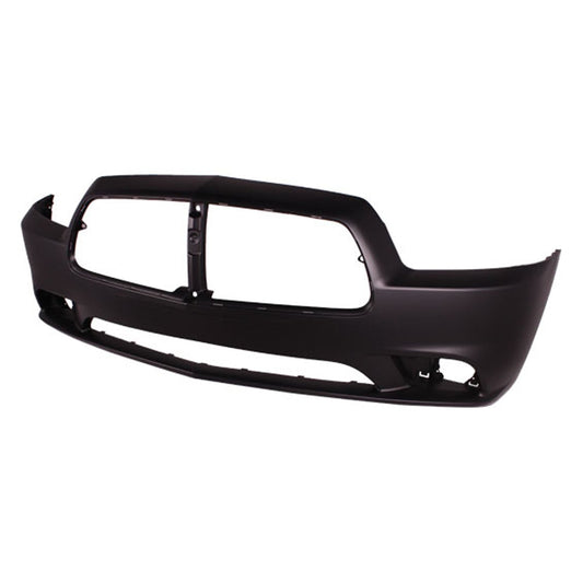 1000 | 2011-2014 DODGE CHARGER Front bumper cover without adaptive cruise control paint to match | CH1000992 | 68092596AA