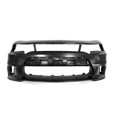 1000 | 2015-2022 DODGE CHARGER Front bumper cover w/Hood Scoop; w/o Wide Body Option; prime | CH1000A23|5PP39TZZAE