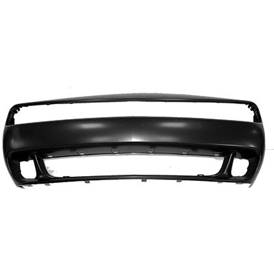 250 | 2015-2022 DODGE CHALLENGER Front bumper cover BASE|SRT|R/T; w/o Wide Body; w/o Fender Flares; w/o Fog Lamps; prime | CH1000A25|68258731AC