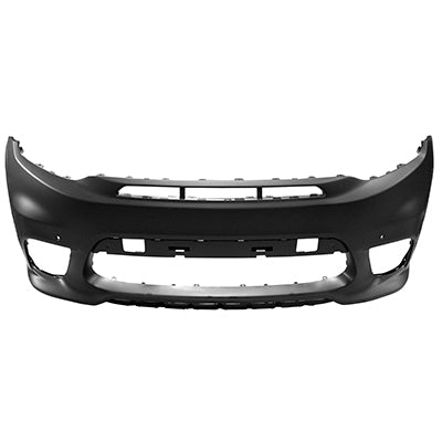 1000 | 2017-2021 JEEP GRAND CHEROKEE Front bumper cover SRT-8; w/Parking Aid Sensors; prime | CH1000A32|68335438AC