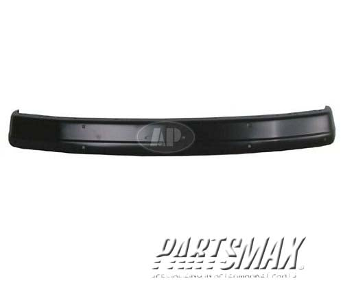 1002 | 1991-1996 DODGE DAKOTA Front bumper face bar w/o impact strip; black | CH1002157|4482848