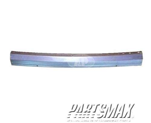 1002 | 1984-1996 JEEP CHEROKEE Front bumper face bar w/fog lamp & guard holes; black - paint to match | CH1002160|55234551AB