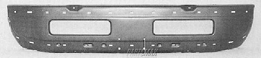 1002 | 1994-1995 DODGE RAM 3500 Front bumper face bar prime | CH1002173|5DY06PSJ