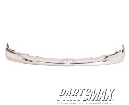 1002 |  1997-2004 DODGE DAKOTA Front bumper face bar w/2-piece bumper; includes inner & outer brackets; bright | CH1002252|55255844AB