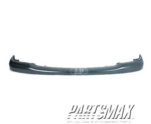 1002 | 1998-2000 DODGE DURANGO Front bumper face bar w/2-piece bumper; includes inner & outer brackets; prime | CH1002253|55255845