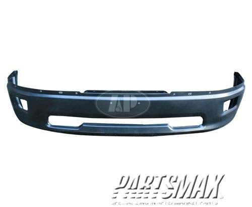 1002 | 2009-2010 DODGE RAM 1500 Front bumper face bar R1500; w/o Sport Pkg; w/Fog Lamps; Code MBA; prime | CH1002384|68206067AA