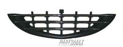 500 | 2003-2005 CHRYSLER PT CRUISER Front bumper grille lower grille; w/Turbo; black - paint to match | CH1036103|5166429AA