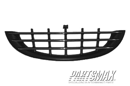 500 | 2003-2005 CHRYSLER PT CRUISER Front bumper grille lower grille; w/o Turbo; black - paint to match | CH1036104|XA00DX8AA