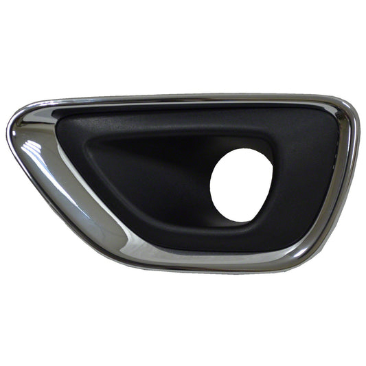 1038 | 2014-2016 JEEP GRAND CHEROKEE LT Front bumper insert LAREDO|LIMITED; Fog Lamp Bezel; w/Fog Lamps; Chrome | CH1038147|68143079AB