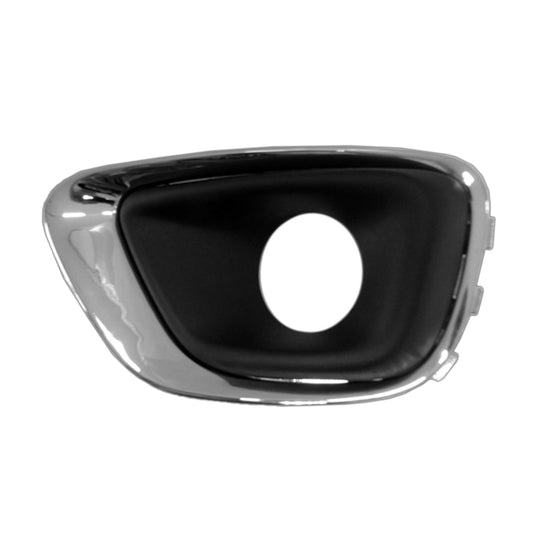1038 | 2014-2017 JEEP COMPASS LT Front bumper insert Fog Lamp Bezel; w/Chrome Trim | CH1038184|68213205AA