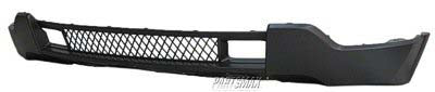 1095 | 2011-2013 JEEP GRAND CHEROKEE Front bumper valance w/2 Grille Cutouts; w/Chrome Trim | CH1095119|68078271AB