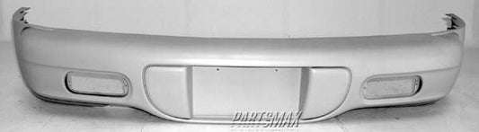 1100 | 2001-2005 CHRYSLER PT CRUISER Rear bumper cover textured; partial prime | CH1100205|5017870AA