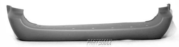 1100 | 2001-2007 DODGE CARAVAN Rear bumper cover LX/Sport; w/113 inch wheelbase; smooth finish; prime | CH1100218|5018630AA