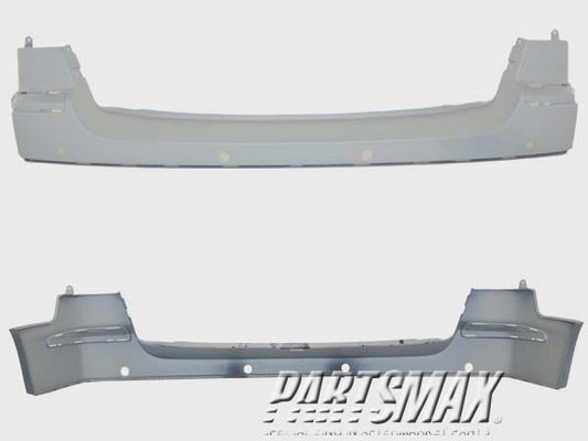 2430 | 2005-2008 CHRYSLER PACIFICA Rear bumper cover upper; Limited; prime | CH1100324|5142737AA