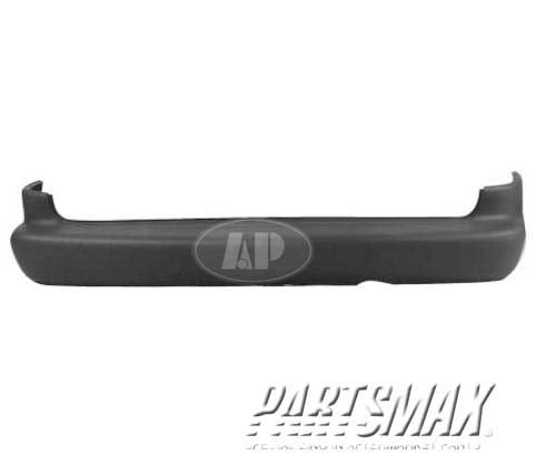 1100 | 1996-1998 DODGE CARAVAN Rear bumper cover w/short wheelbase; smooth finish | CH1100807|4797589